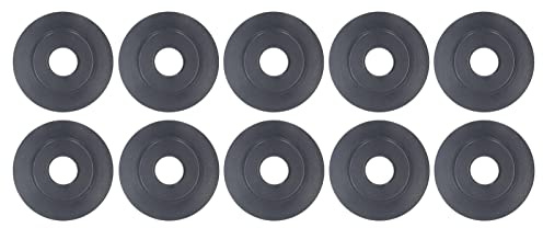 Yosoo Health Gear Rohrschneider-Ersatzklingen, 10 Stück, Manganstahl, Ersatzrad für Rohrschneider