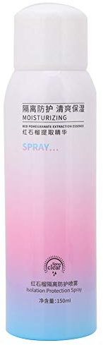 Generic Spray De Protection Solaire Pour le Visage Et le Corps, Spray De Protection Solaire à la Grenade Rouge, Spray D'isolation Hydratant Et Imperméable, 150ML