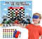 TYHJOY Rennwagen Geburtstag Party Supplies Dekorationen, Pin The Helme on The Drivers Party Game, Auto Thema Geburtstag Party Supplies Jungen Party