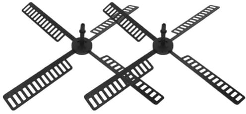Ciieeo Windmill Fan Blades Set of 2 Plastic Windmill Windmill Blade Replacement Windmill Ornaments for Outdoor Use Windmill Accessories
