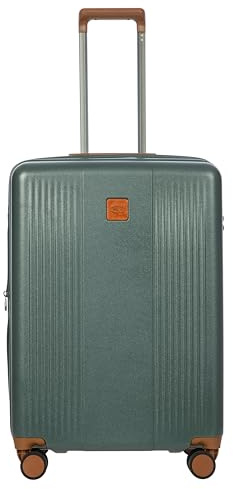 Bric's mittelgroßer Hartgepäck Check-in Koffer | Trolley 46 x 26 x 67 cm aus hochwertigem, robustem Polycarbonat Material | für Damen und Herren | 4 Doppelrollen & TSA-Schloss | Ferrara Serie