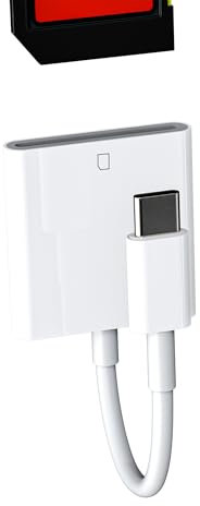 Lettore Schede SD a USB C per iPhone iPad Adattatore Card Memory da Fotocamera Macchina Fotografica Digitale Trasferire Dati per Apple MacBook Pro compatibile per Samsung Scheda Memoria Esterna tp-BH