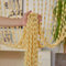 Rideau Perles en Extérieur 100x200cm，Rideaux À Cordes De Porte Rideau De Séparation Frange pour Portes Ou Fenêtres Décoration(Jaune)