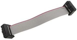 Flat Ribbon Cable,Ribbon Cable,Gray Flat Ribbon Cable 2.54mm Pitch IDC Female FC-6/8/10/12/16/20/24/26/30/34/40/50 Pin Gray Flat Ribbon Data Cable for DC3 IDC(1M,2PCS_2X15PIN)(50cm,2PCS-2X25PIN)
