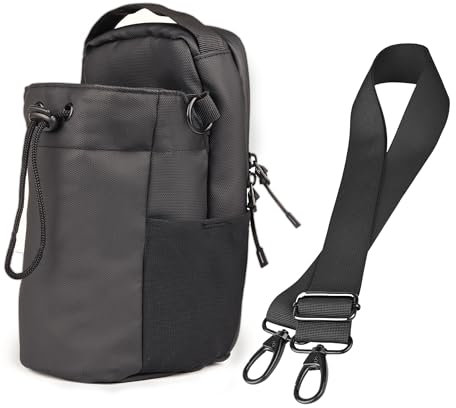 Koverflame Vielseitige magnetische Sporttasche für Fitness - wasserdichte Flaschentasche mit verstellbarem Schultergurt - Leicht & robust für Outdoor & Alltag