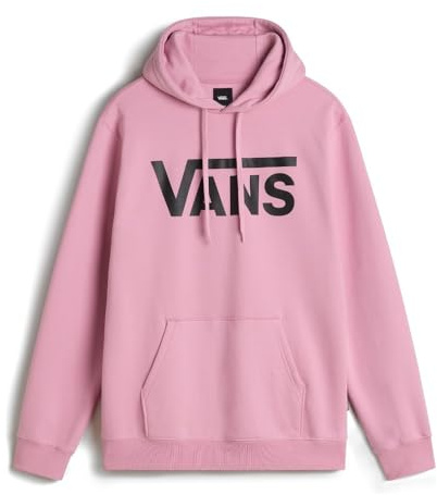 Vans Classic Pullover Felpa con Cappuccio, Alba Rosa, S Uomo