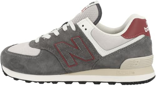 New Balance Men's 574 Sneaker, Grey, 11.5 UK