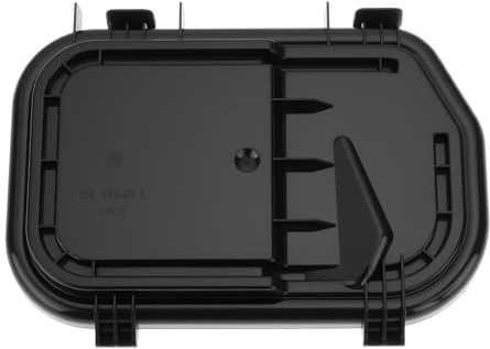 EMSea Auto Scheinwerfer Abdeckung Schutzkappen 4F0941159 Kompatibel mit Audi A6 4F Avant Modelljahr 2005-2011 Links