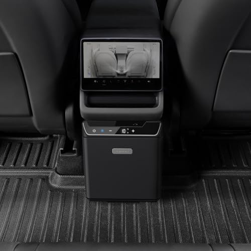 Tesstudio Tesla Model Y Juniper console centrale posteriore frigorifero 3.6L portatile Cooler & Warmer, accessori Tesla per campeggio, guida all'aperto, viaggi