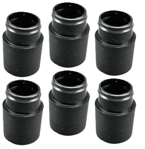Gdfnmogo 6 Stück Aderendhülsen für PING G425 G410 G400 G30 G25 Treiber, Fairways, Hybrids | 0,335 0,350 0,370 Zoll Schafthülsenadapter | Sili (370 Länge)