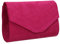 SWANKYSWANS Women's Samantha Clutch Bag, Fuchsia Pink, One Size