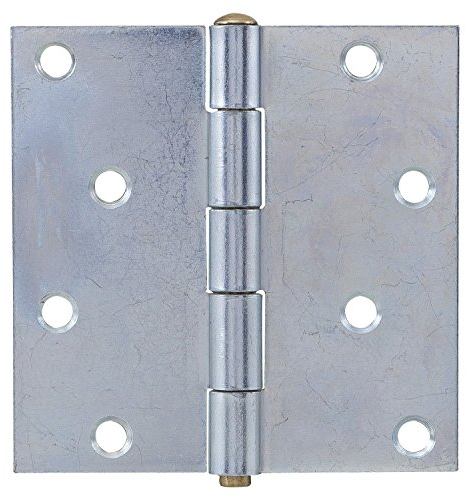 Scharnier quadratisch-Stift lose Rollen ø 11,6 mm, 100 x 100 mm, Stahl verzinkt