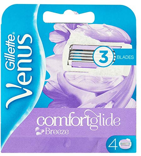 Gillette Venus Breeze Women'S Razor Blade, 4 Refills
