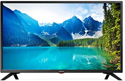 SHARP LC-32HI5332KF 32-Inch HD Ready LED Smart TV with Freeview Play - Black