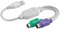 SM-PC®, USB-Adapter für Tastatur und Maus USB-Stecker, 2X PS2-Kupplung #167