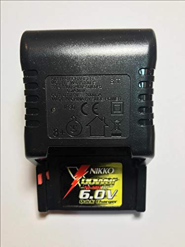 DIXIETREE 6.0V Quick Battery Charger for NIKKO 598 VAPORIZR Stunt Remote Control Car