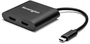 Kensington Video Adapter Kabel - USB-C auf HDMI 1.4 Video-Adapter für bis zu zwei 4K Ultra-HD-fähige Bildschirme, K38286WW
