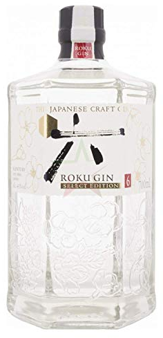 Roku Gin The Japanese Craft Gin SELECT EDITION 43,00% 0,70 Liter