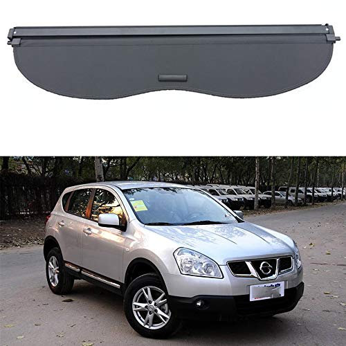 Aojiek Auto Laderaumabdeckung Kofferraumabdeckung Rollo FüR Nissan Qashqai J10 2008-2014 Kofferraum Schutz Abdeckung GepäCkraumabdeckung Einziehbar