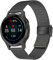 TRUMiRR Ersatz für Garmin Venu 3S/Venu 2S 40mm/Vivoactive 4S/Vivomove 3S Damen Armband, 18mm Metall Masche Edelstahl Uhrenarmband Ersatzband für Fossil Damen Q Venture HR Gen 4,Withings Steel HR 36mm