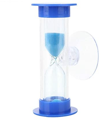 TOSSPER Bunte Sanduhr Sauger Home Duschzeit-Timer Badezimmer Praktisches Sanduhr-zubehör (zufällige Farbe)