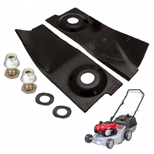 Froiny Hardened Lawn Mower Blades & for Masport 200 300 400 500 600 125x45mm 2 * Blades 2 * Tools Sets