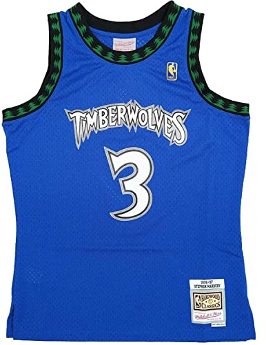 Mitchell & Ness Swingman Mesh Jersey Minnesota Timberwolves Stephon Marbury