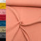 MAGAM-Stoffe Greta Musselin Stoff Double Gauze uni Oeko-Tex Meterware 50cm (09. Peach)