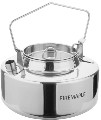 Fire Maple Antarcti Pot Kettle Series | Portable Durable Bushcraft Gear | SUS304 Stainless Steel (Antarcti 1.5L Kettle)
