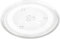 vhbw piatto compatibile con Samsung MS23F300EAK, MS23F301EAK forni a microonde - Piatto girevole con attacco a Y, 285 mm, vetro, trasparente