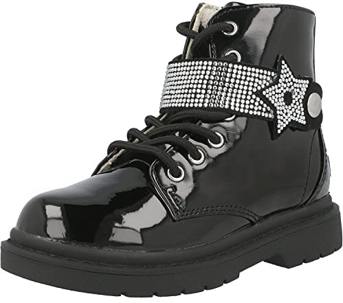 Lelli Kelly LKHG2330-FB01 Anfibio Stella Stellina Vernice Nero (Numeric_34)
