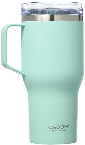 asobu 360 Travel Mug, Mint, 0.9 L