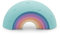 Jellystone Designs Over The Rainbow Pastel, 5 Silicone Stacking Arches. Sensory Play Toy. Freezer Safe and Dishwasher Safe. Suitable for Boys & Girls 9 months +