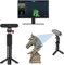 Creality 3D Scanner CR-Scan Ferret 3D Scanner für 3D Druck und Modellierung, Handheld Scanner mit 30 fps Schnellscan, Genauigkeit von 0,1 mm, Scan Modus mit zwei Moden, volle Farbe