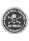 FC St. Pauli - R'N'R Football Club - Aufnäher Patch Schwarz/weiß, 8 cm