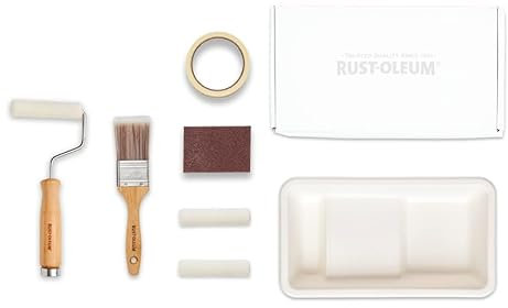 Rust-Oleum Ready to Roll - Eco Paint Kit (Small) - Elegant Whites Kitchen Cupboard Gloss