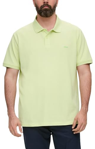 s.Oliver Poloshirt mit kleinem Label-Print