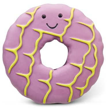 Petface Iced Ring Biscuit Latex Dog Toy (Pack of 1)