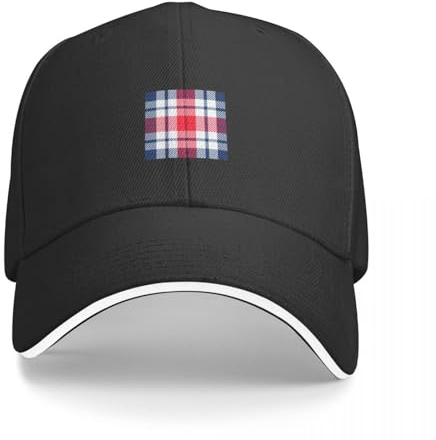 ZAMASS Basecap Union Jack PlaidAnglophile Chiffon Top Baseball Cap Militärmütze Man In The Hat Boy Cap Damen Geschenk