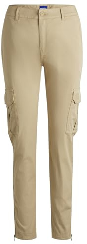 Hugo Damen Hasuny-1-d_b 10270263 01 Trousers_Flat, Open Beige280, 42 EU