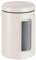 Wesco Vorratsdose Classic Line in der Farbe sand matt, pulverbeschichtetes Stahlblech, 2 Liter Volumen, Sichtfenster aus Acryl