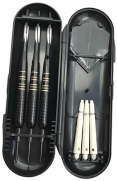 BELLIFFY 1 Set Professionelle High-end-Darts Pin-Darts Harte Darts Mit (schwarz)