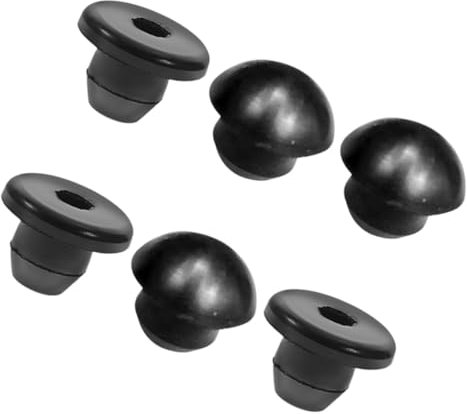 ULTECHNOVO 6pcs Hydraulic Oil Plugs Rubber Filler Plugs for Floor and Bottle Jacks and Fit High Sealing Performance Easy Installation and Portable Design