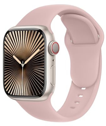 SRena SBC1B for Cinturino Apple Watch 38 40 41 42 44 45 46 mm,Ultra e Ultra 2,SE,Serie 7/8/9/10 - Compatibile con Tutti i Modelli,Rosa Millennial