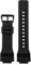HECHENBAO 18 mm Silikonarmband, kompatibel mit der DW-H5600-1JR-Serie, Armband-Refit, wasserdichtes Uhrenarmband, hochglänzend, matt, geeignet for den täglichen Gebrauch(Black-Black)