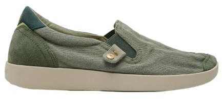 Satorisan - Kung Fu Cotton Vintage - Zapatillas Casual para Hombre - Sneakers Urbanas Algodón Respetuosas, Cómodas y Duraderas - Color Khaki - Talla 43