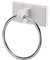 Croydex WA991522 Anneau Porte-Serviette Pin Blanc Taille Unique