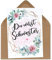 OWLBOOK Du wirst Schwester rosa Blumenkranz Puzzle mit Brief-Umschlag Geschenke Geschenkideen für die Familie zur Geburt & Schwangerschaft verkünden