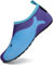 SAGUARO Badeschuhe Kinder Wasserschuhe Jungen Mädchen Schwimmschuhe Schnelltrocknung Strandschuhe Aquaschuhe Leicht Tauchschuhe Neoprenschuhe Surfschuhe Stil:5 Blau, Gr.32/33 EU