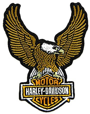 Harley-Davidson Aufnäher 3.5″ Eagle Bar & Shield Patch